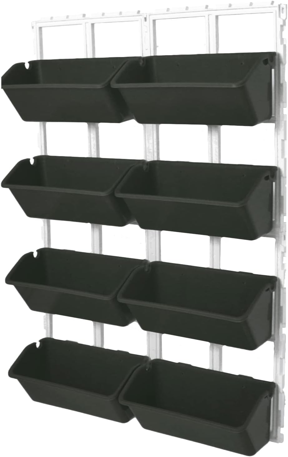 Vertical Wall Hanging Planter, 4-Tier Hanging Planter Rack, 8 Pockets Plant Vegetable Fruit Herb