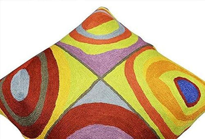 Kandinsky Modern Pillow Cover - Quadrate II | Mid Century Chair Cushions | Abstract Pillows |