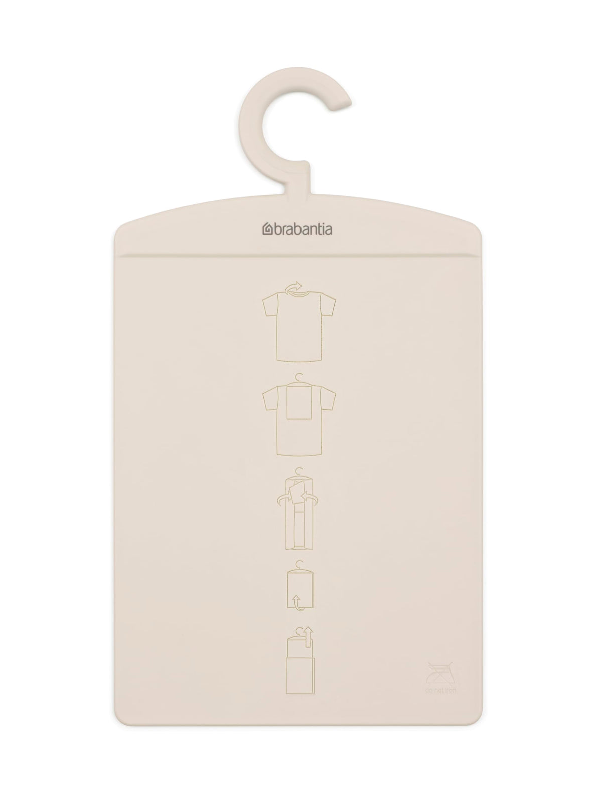 Brabantia Clothes Folding Board, Easy to Use Table Folder, For T-Shirts & Sweaters, Clothes Hanger