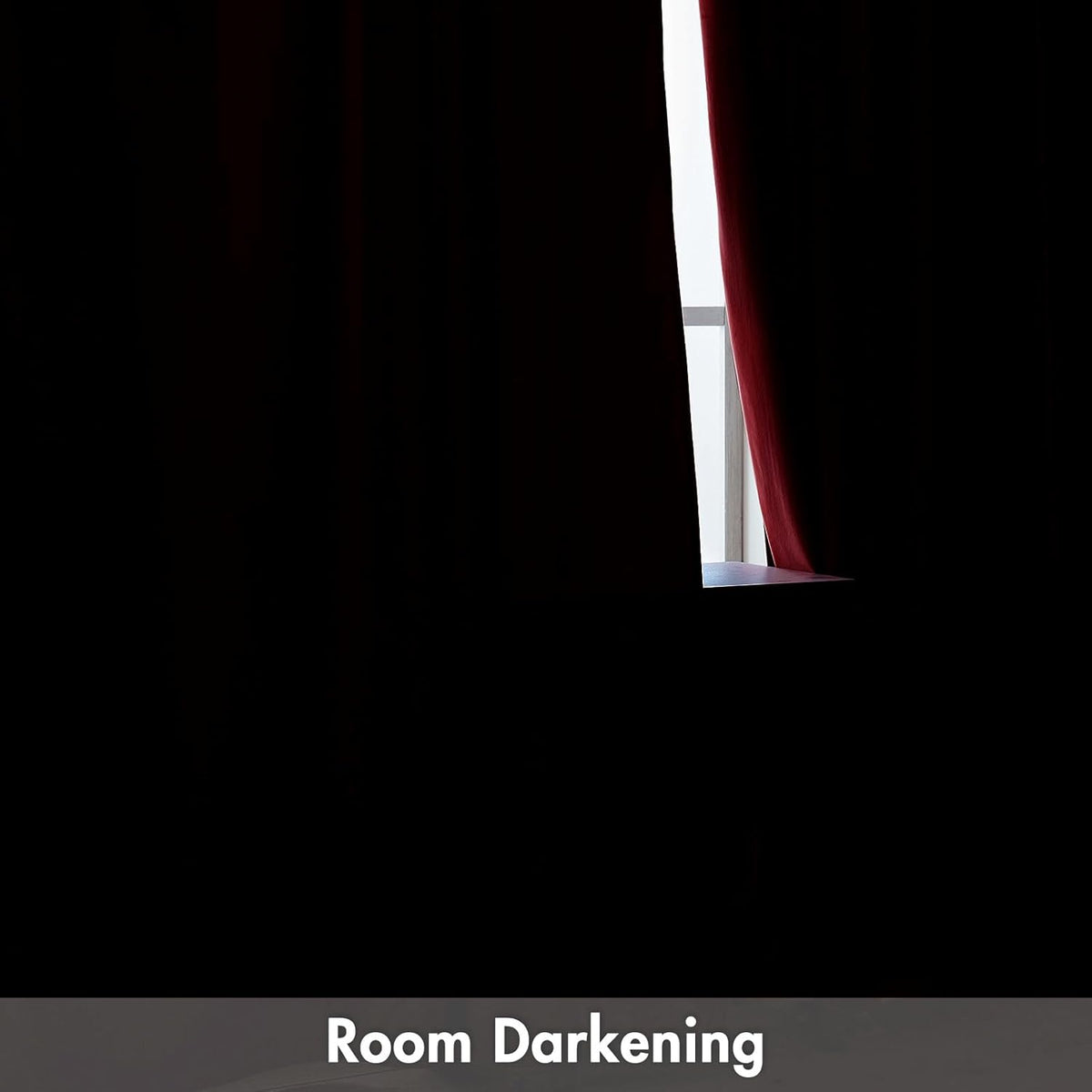 MIULEE Christmas Red Velvet Curtains Thermal Insulated Blackout Curtain Drapes for Bedroom Living