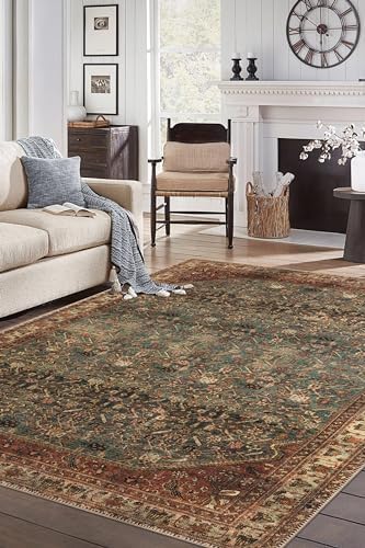 Keen Home Design 3x5 Rug - Machine Washable Entry Rug with Non-Slip Backing, Ideal for Enteryway