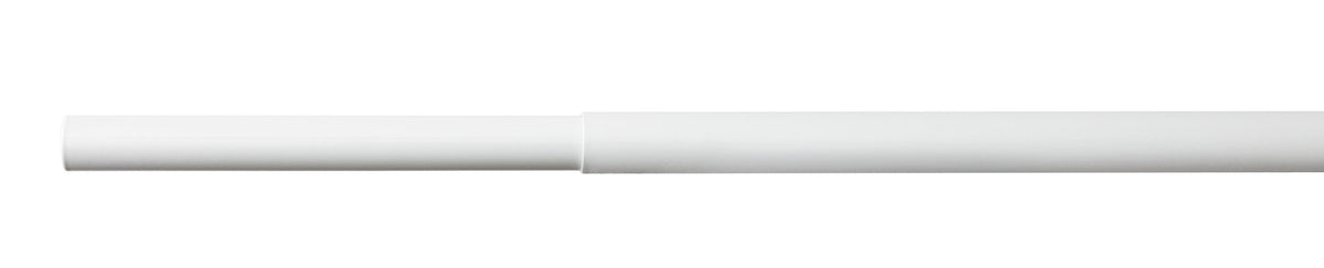 ClosetMaid SuperSlide Adjustable Hanging Rod, 6 to 8 Feet - Organizer for Closet Systems, White