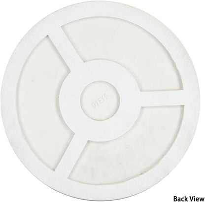 Bieye MSS002 Rose Flowers Tiffany Style Stained Glass Mosaic Decorative Stepping Stone for Garden