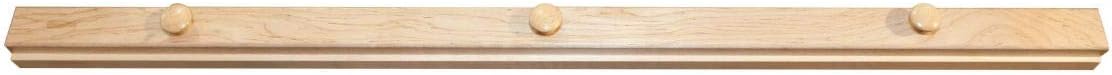 RRD Quilt Hanger for Wall for Display (36") Amish Made Wooden Quilt Rack Wall Mount - Rustic