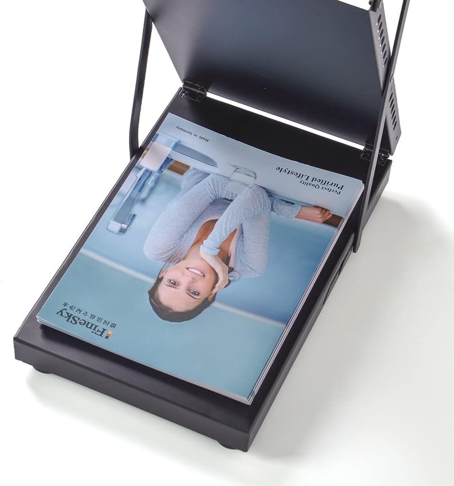 brochure display stand&Foldable Magazine Rack with 5 Pockets for Exhibition and Trade Show