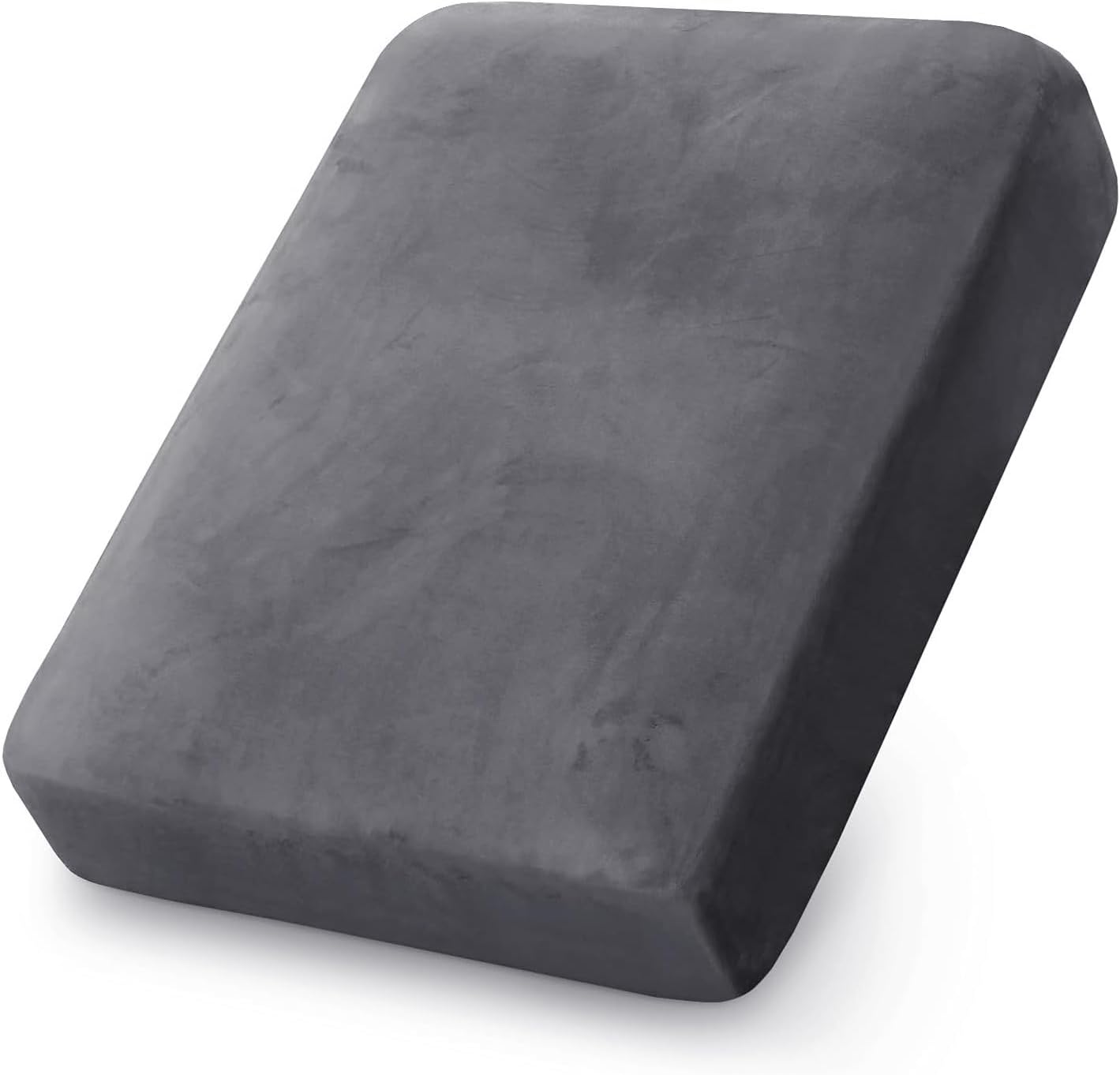 PrinceDeco Velvet Stretch Couch Cushion Cover, Sofa Slip Covers for Cushion Couch Chair Loveseat
