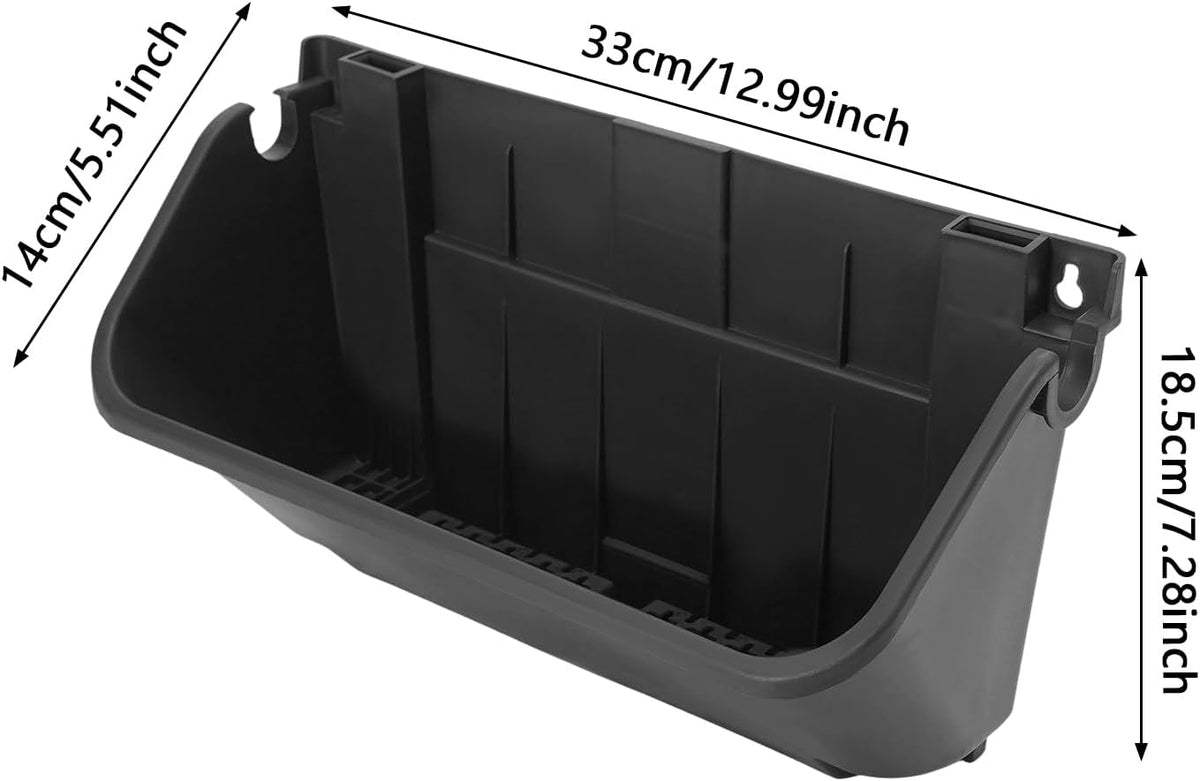 24PCS Vertical Wall Planter, 13 inch Wall Mounted Garden Planters, Plastic Wall Hanging Planter