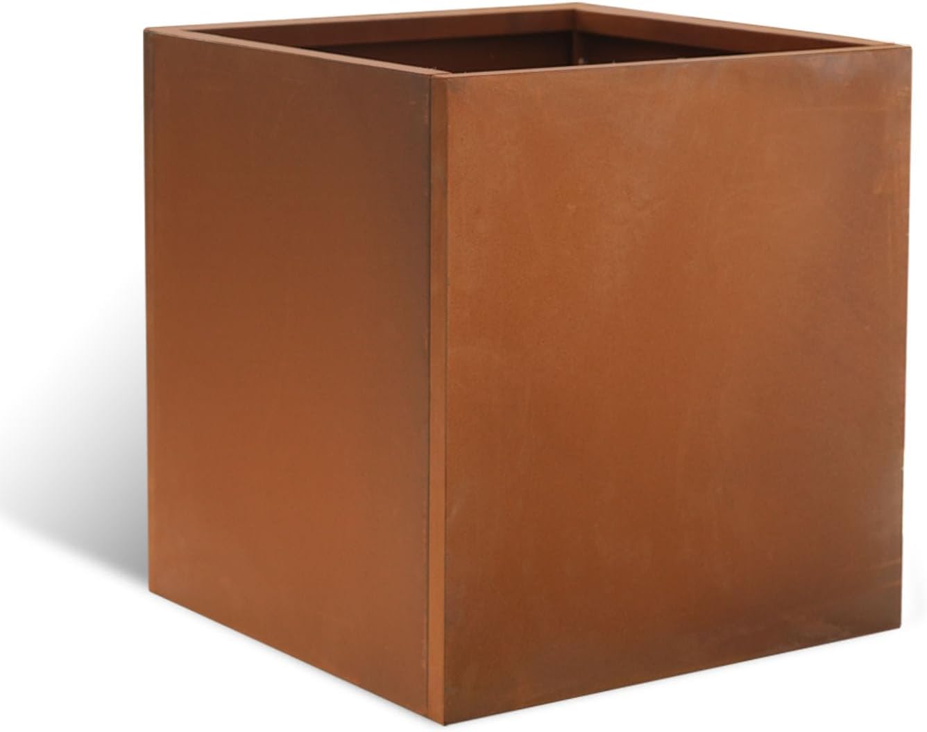 Corten Steel Planter Box Metal Outdoor Large Rectangular Rustic Durable Antique Detached for
