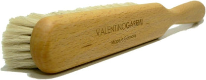 Valentino Garemi Ultra-Soft Goat Hair Cleaning Brush | for Elegant Delicate Flat Fabrics Suits