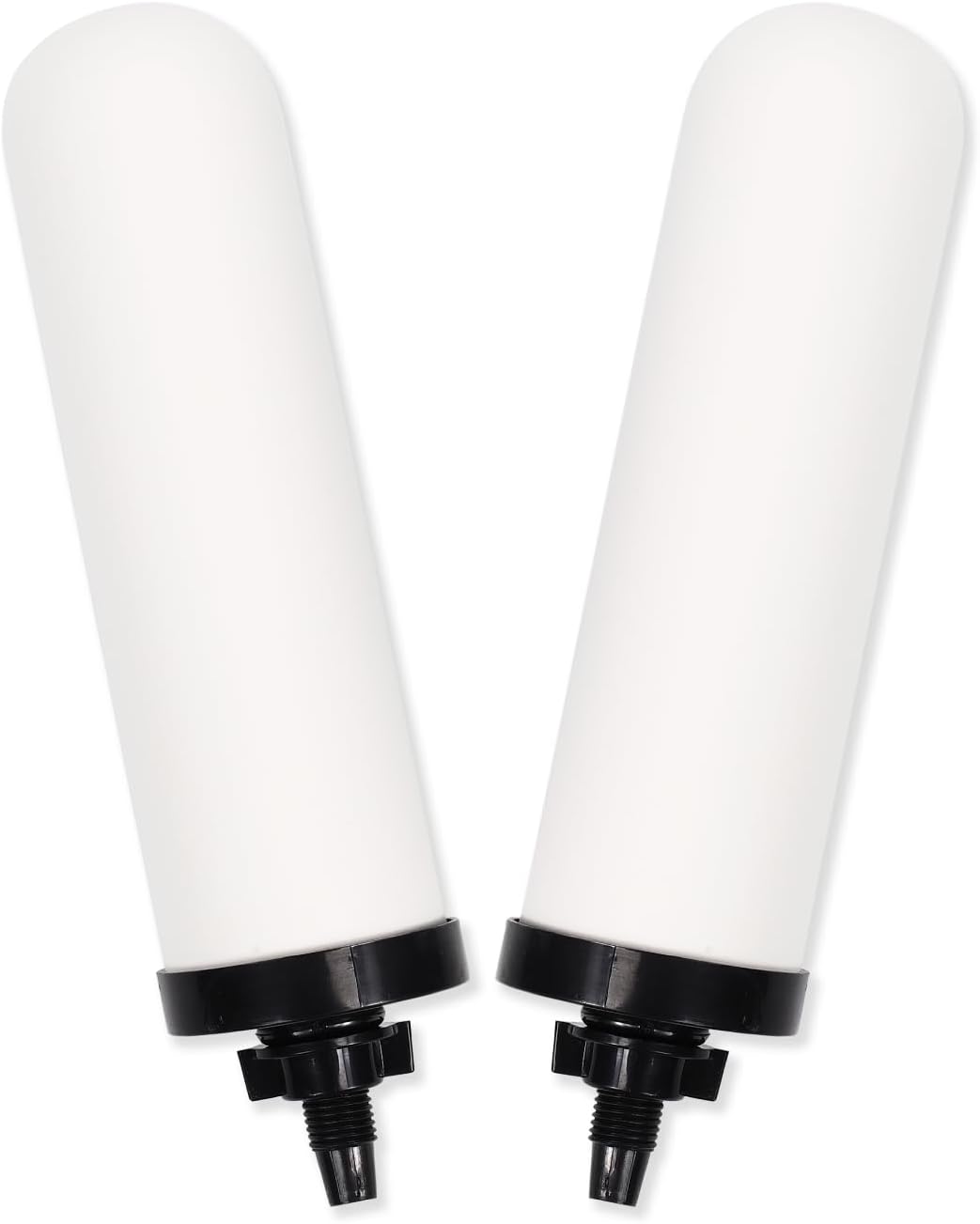 2 Pack 7'' ceramic water filter Candle,7 inch water filter replacement filters with Activated