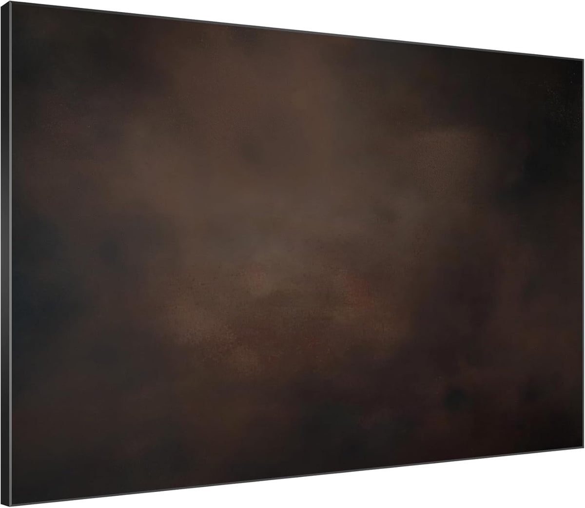 SIGNWIN 46"x60" Extra Large Framed Wall Art Dark Brown Abstract Moody Illustration for Home Living