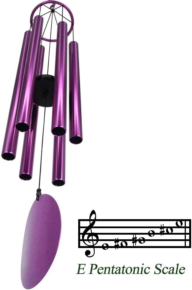 Memorial Wind Chimes Outdoor Large Deep Tone,36 Inch Wind Chimes Unique Tuned Relaxing Soothing
