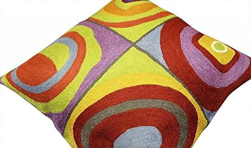 Kandinsky Modern Pillow Cover - Quadrate II | Mid Century Chair Cushions | Abstract Pillows |