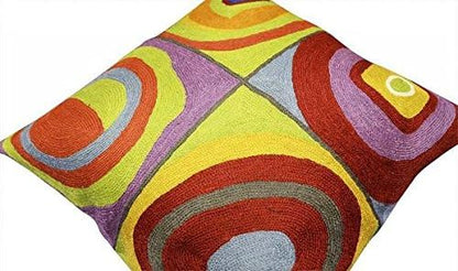 Kandinsky Modern Pillow Cover - Quadrate II | Mid Century Chair Cushions | Abstract Pillows |
