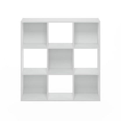 Furinno PELLI Closet Organizers and Storage, 9-Cube Closet Organizer, Open Shelf Closet Storage