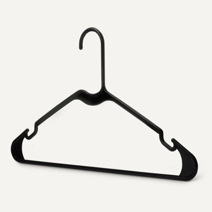 Amazon Basics Space Saving Plastic Clothes Hangers, Sturdy Closet Organizer for Shirts and Jackets