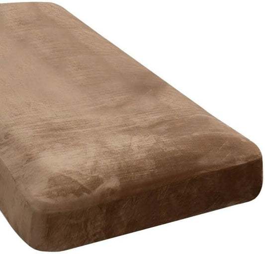 H.VERSAILTEX Velvet Stretch Individual Chaise Cover Sectional Couch Covers for L Shaped Sofa Both