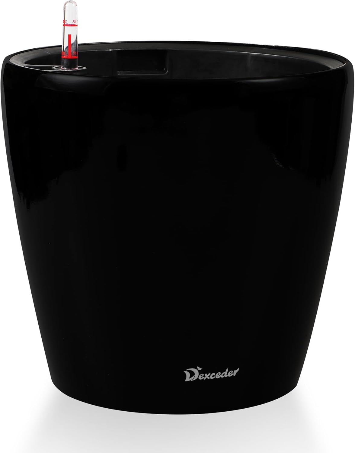 Dexceder 18x17 Self Watering Planter with Wheels Indoor Outdoor, Inner Pot Design, Thickened Large