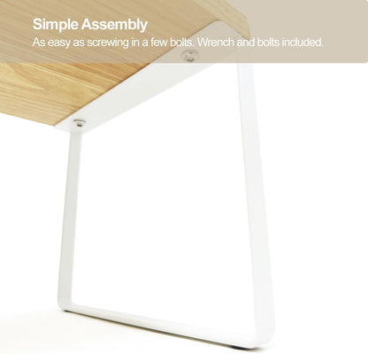 Mitus Shelf Organizer and Storage, Stackable Tiered Wood Cabinet Rack for Countertops, Desktops