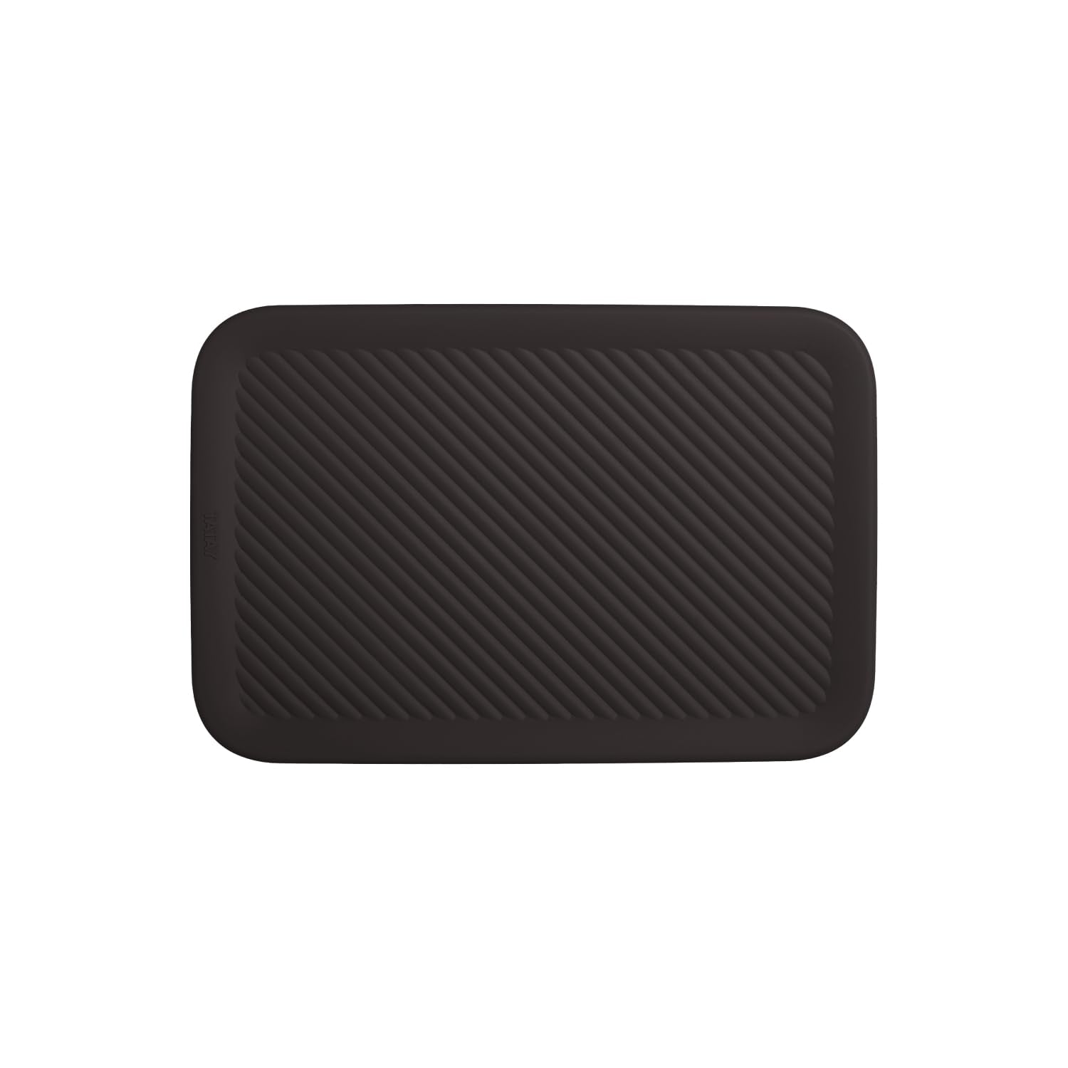 Superio Ribbed Collection Lid for Decorative Plastic Basket Open Home Storage Bins Organizer