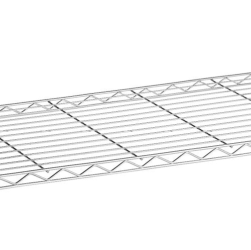 Whitmor 5 Tier Shelving Unit, Adjustable Storage Shelves with Wheels, 400 lbs Capacity per Shelf