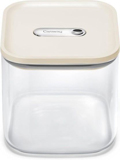 Caraway 2.5qt Glass Airtight Food Storage Container with Lid – Non-Toxic, BPA-Free Kitchen Storage