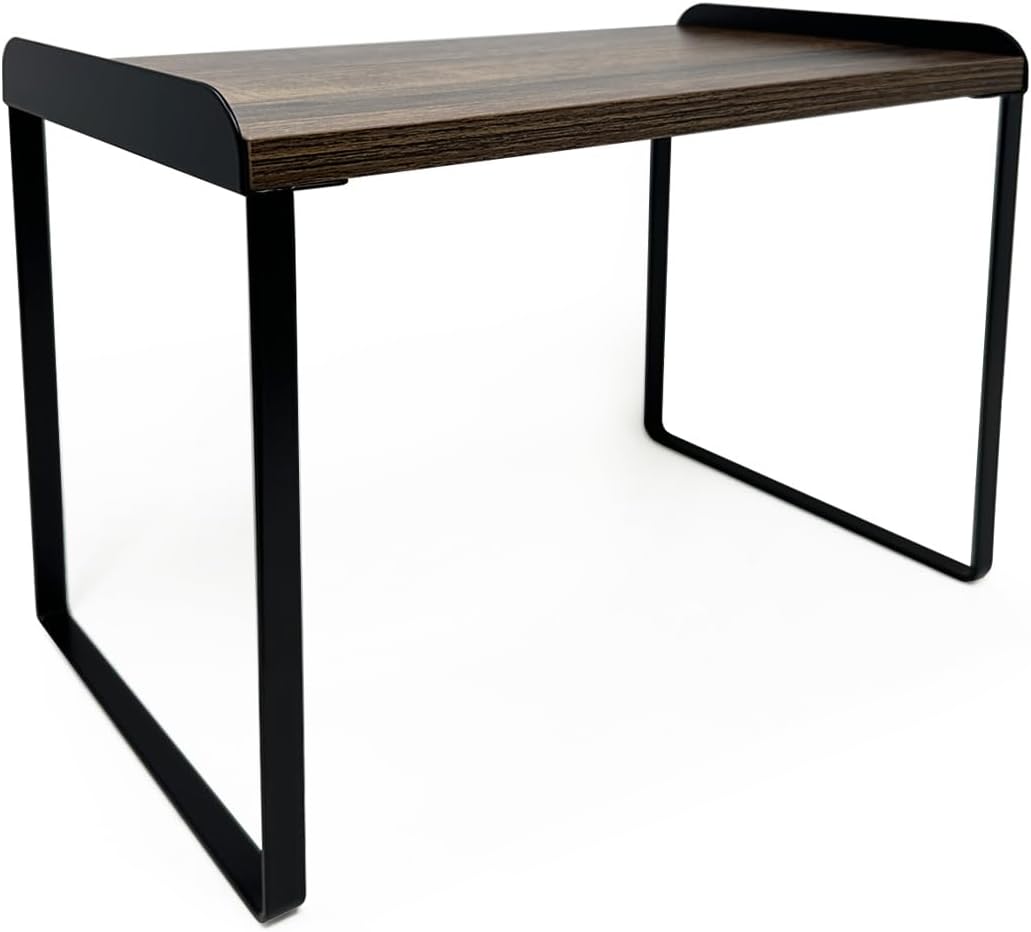 Mitus Shelf Organizer and Storage, Tiered Wood Cabinet Rack for The Kitchen Counter, Bathroom