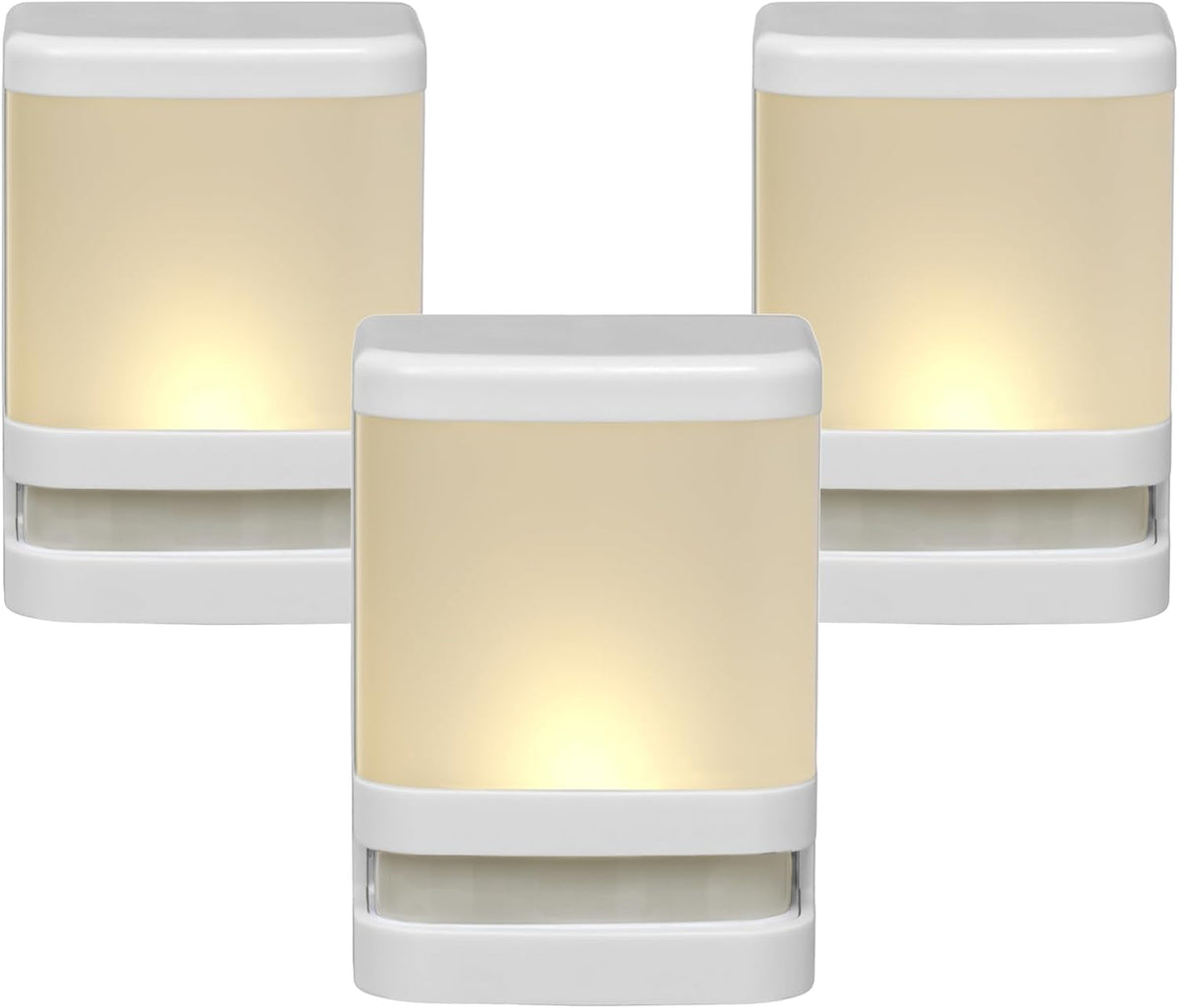 BL615-3 Battery Operated Motion Activated LED Deck and Stair Light, Outdoor or Indoor Use, Weather