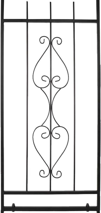 Outvita 7.5Ft Garden Arch Arbor, Steel Frame Stand Trellis, Arbour Archway for Wedding Ceremony
