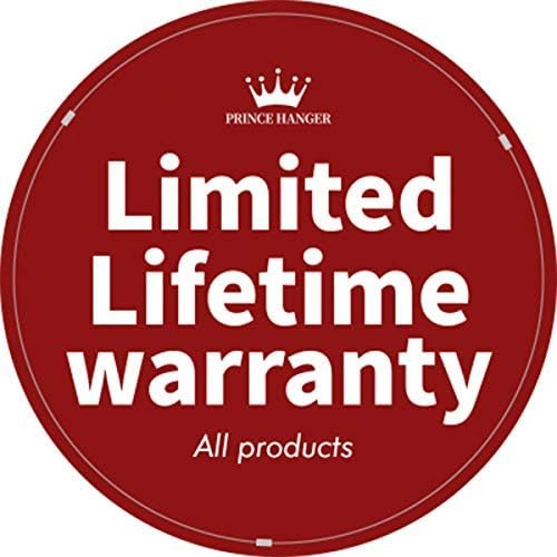 PRINCE HANGER Heavy Duty One Touch System Load 352LBS Clothing Racks for Hanging Clothes Metal