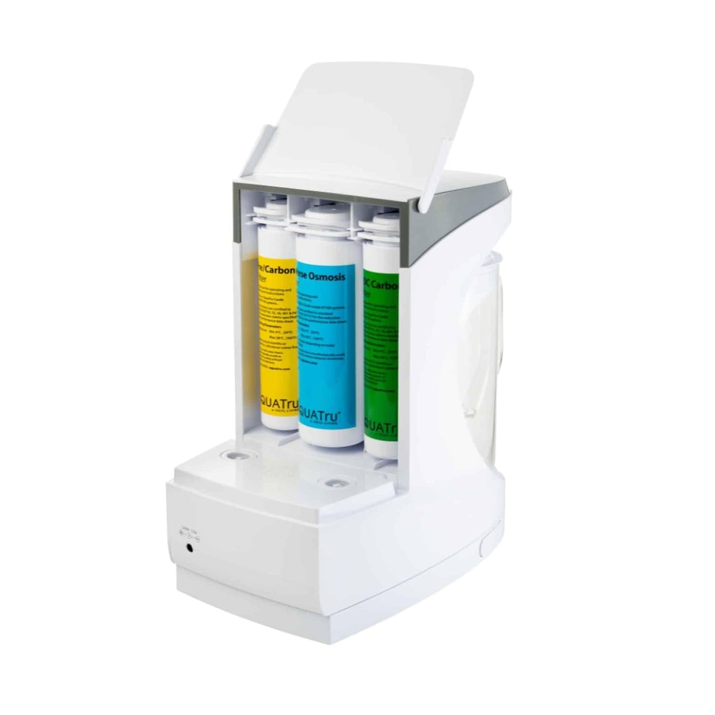 AquaTru Carafe Smart Alkaline | Countertop Water Purifier for PFAS and Other Contaminants with