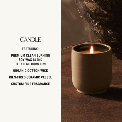 Homecourt Luxury Scented Candle, Cece Scent, 60-Hour Burn Time, Soy Wax Blend, Organic Cotton Wick