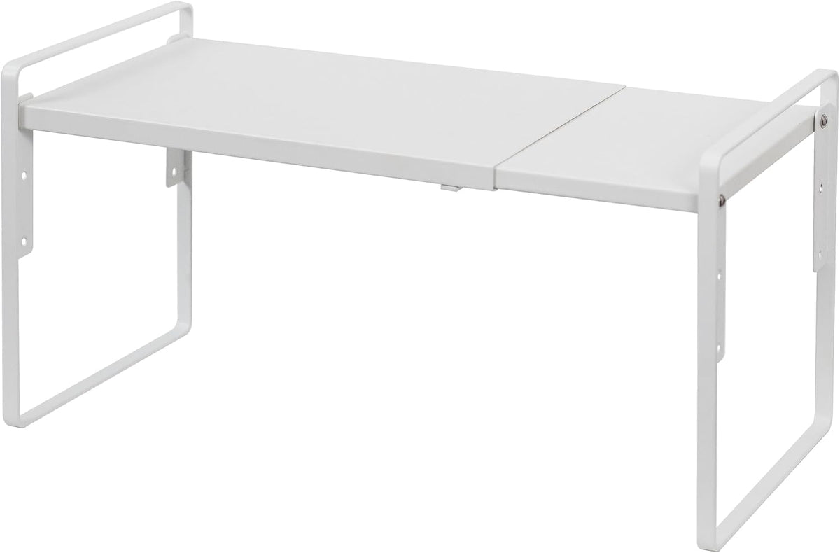 Nxconsu Cabinet Shelf Expandable Height Adjustable Organizer Riser for Kitchen Cabinet Pantry