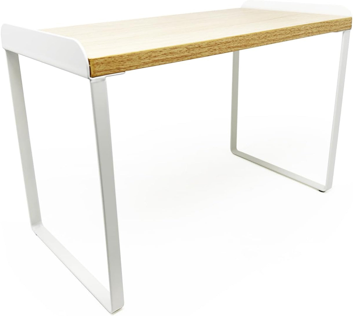 Mitus Shelf Organizer and Storage, Tiered Wood Cabinet Rack for The Kitchen Counter, Bathroom
