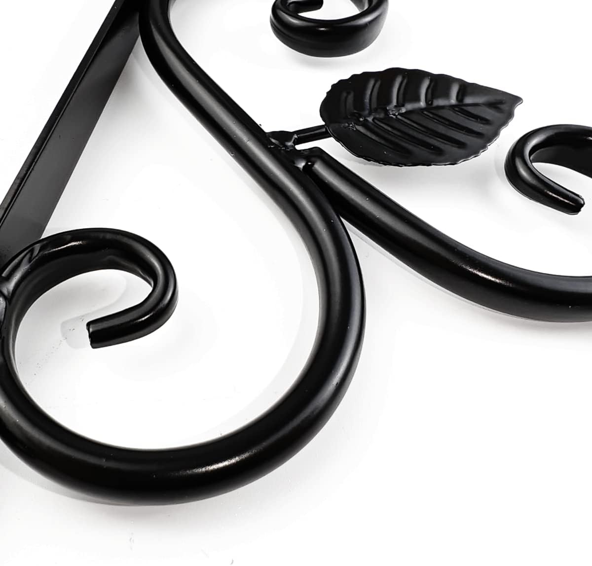 TIHOOD 4PCS Plants Hangers Outdoor Indoor Decor, Wall Hooks for Hanging Plant Bracket, Plant Hooks