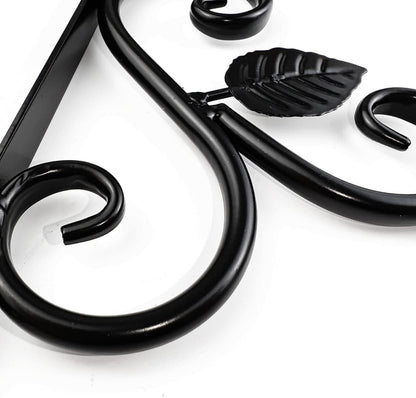 TIHOOD 4PCS Plants Hangers Outdoor Indoor Decor, Wall Hooks for Hanging Plant Bracket, Plant Hooks