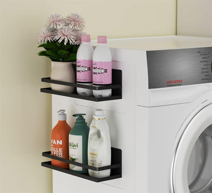 Magnetic Spice Rack Holder Paper Towel Holder with Hook for Refrigerator Fridge Organizer for
