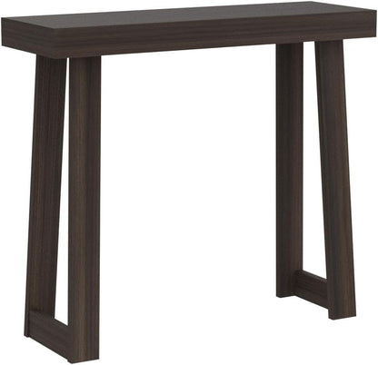 Plank+Beam Solid Wood Console Table, 36 Inch, Sofa Table, Narrow Entryway Table for Hallway, Behind