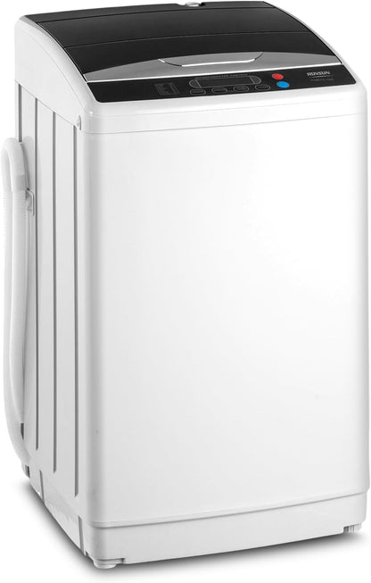 ROVSUN 25LBS Portable Washing Machine, Full-Automatic Electric Laundry Machine with Stainless Steel