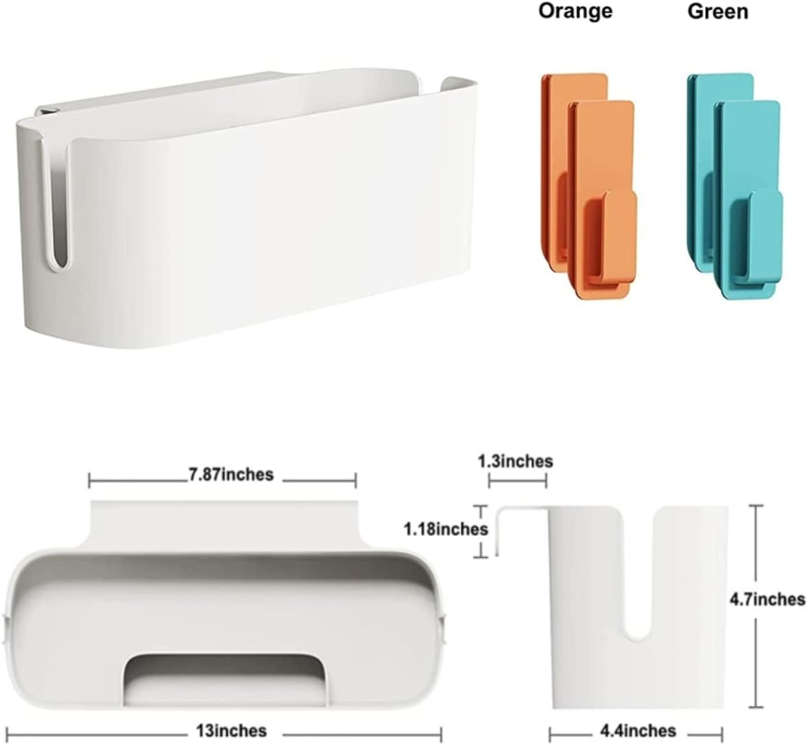 Bedside Storage Organizer Caddy Hanging Organizer Bunk Bed Shelf Holder Pocket for College Dorm