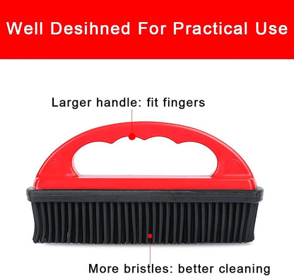 Rubber Pet Hair Removal Brush Lint & Hair Removal Cat Dog Hair Remover Brush Pet Hair Removal Tool