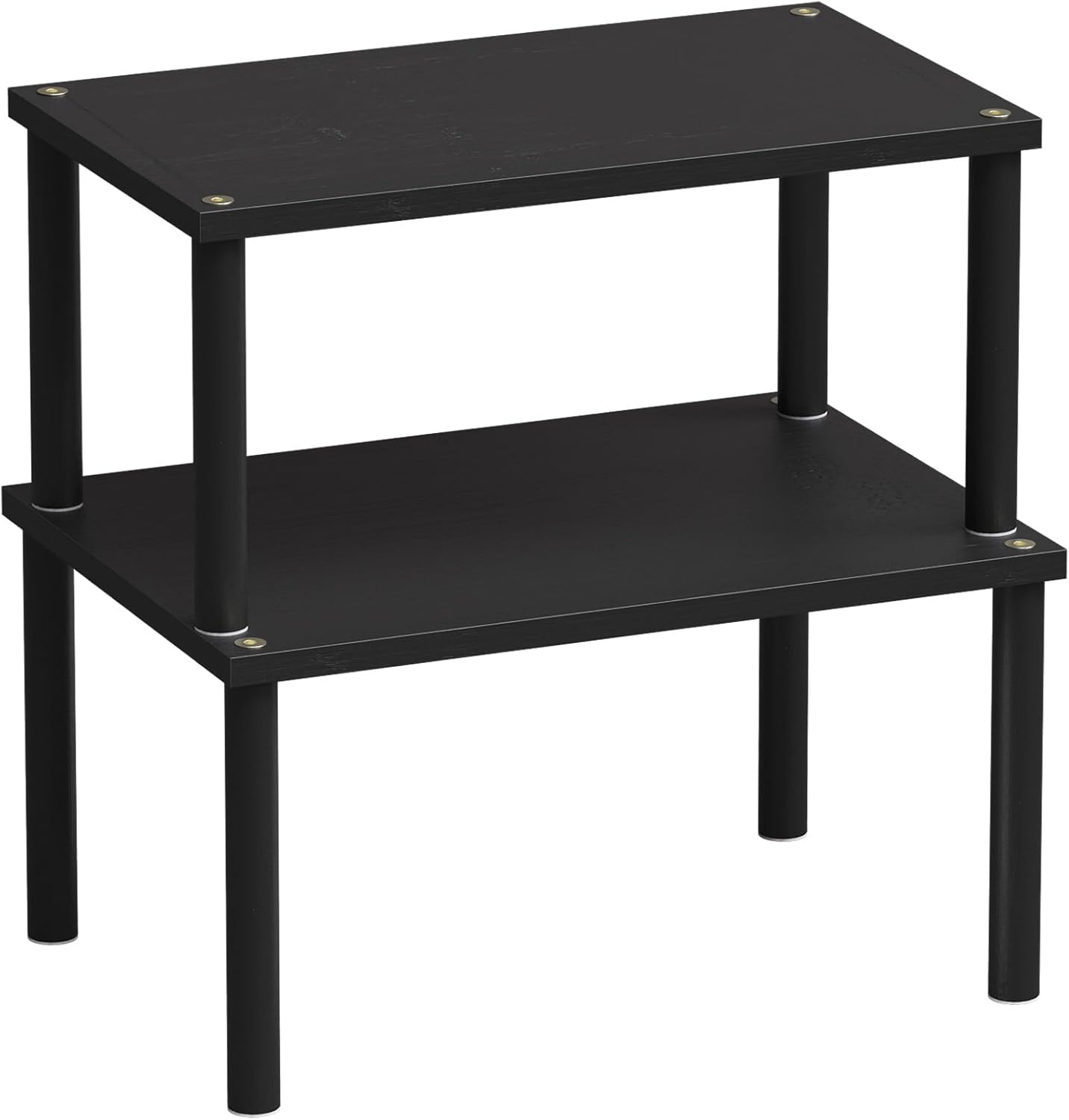 Cabinet Organizer Shelf(Set of 2),Kitchen Counter Shelves,Bamboo Spice Rack Countertop and