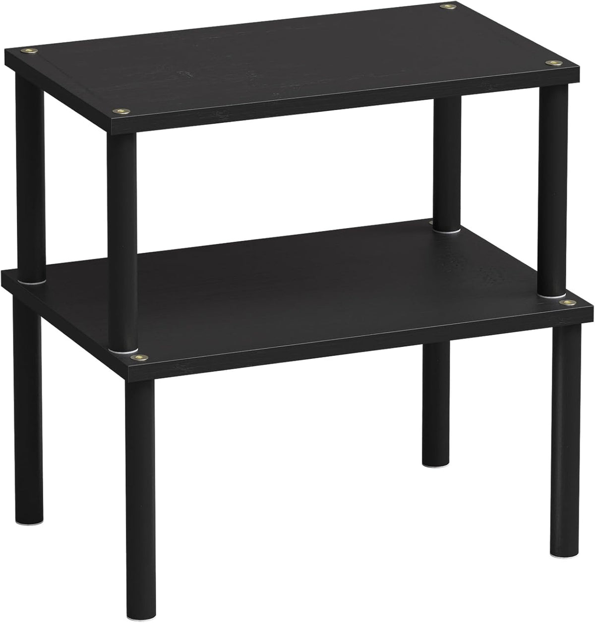 Cabinet Organizer Shelf(Set of 2),Kitchen Counter Shelves,Bamboo Spice Rack Countertop and