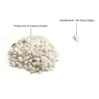 Royal Imports 5LBS River Pebbles Decorative Ornamental Rocks, Garden Landscaping Stones, Gravel