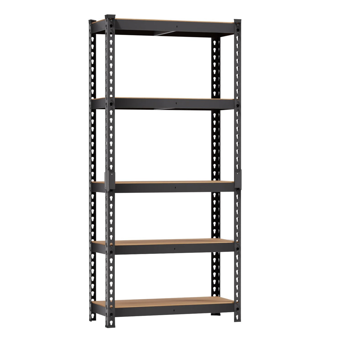BestOffice 5-Tier Heavy Duty Storage Shelving Unit, 1650 LBS Adjustable Metal Garage Rack, 27.6" W