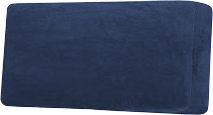 H.VERSAILTEX Velvet Stretch Individual Couch Cushion Cover Plush Cushion Slipcover for Loveseat