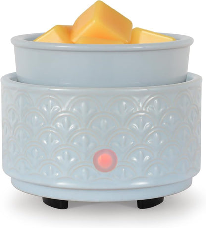 kobodon Ceramic Wax Melt Warmer - 3-in-1Electric Wax Warmer-Fragrance Candle Burner for Scented Wax