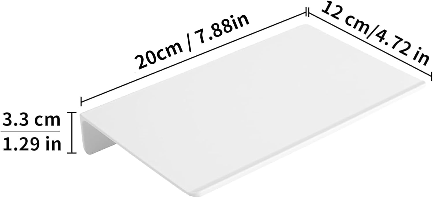 JOOM Metal Floating Shelf - Floating Shelf, Bathroom Shelf, Display Shelves for Wall Storage
