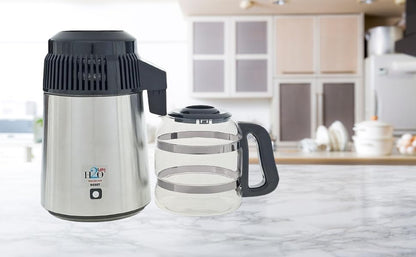 H2o Labs Best-in-Class Countertop Water Distiller - Stainless Steel Home Water Distiller with 1