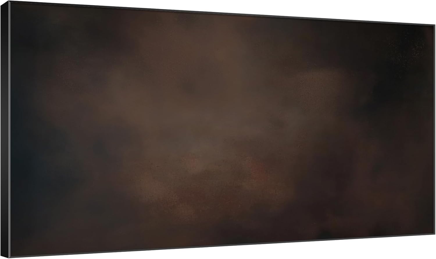 SIGNWIN 36"x60" Extra Large Framed Wall Art Dark Brown Abstract Moody Illustration for Home Living